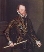 Alonso Sanchez Coello Portrait of Philip II of Spain oil painting artist